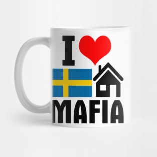 Swedish House Mafia Merch I Heart Swedish House Mafia Mug